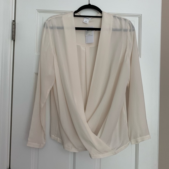NWT Club Monaco silk blouse - Picture 1 of 5